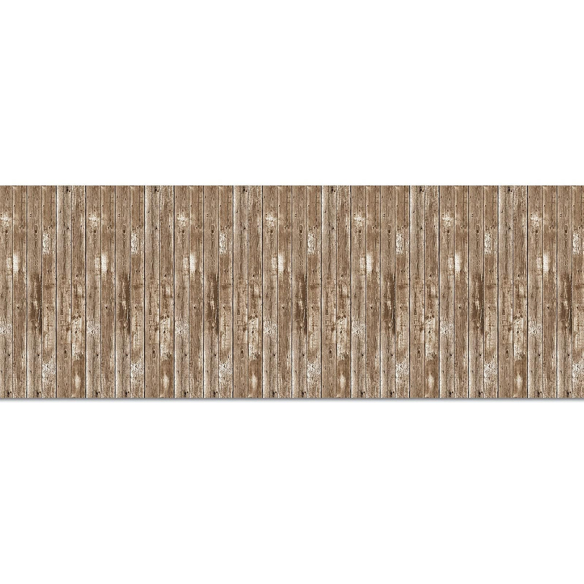 Beistle 52041 Barn Siding telón de fondo para fiestas, 4-Feet por 9 metros