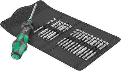 Wera 05057482001 Kraftform Kompakt Turbo 1, 19 piezas