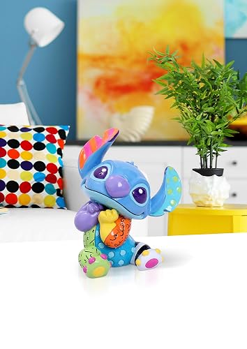 Enesco Disney by Britto Lilo and Stitch Figura en Miniatura, 9 cm, Multicolor