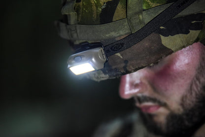 Streamlight 61707 Bandit 180-Lúmenes LED Linterna Frontal Recargable USB con Clip para Gorro y Correa, Coyote