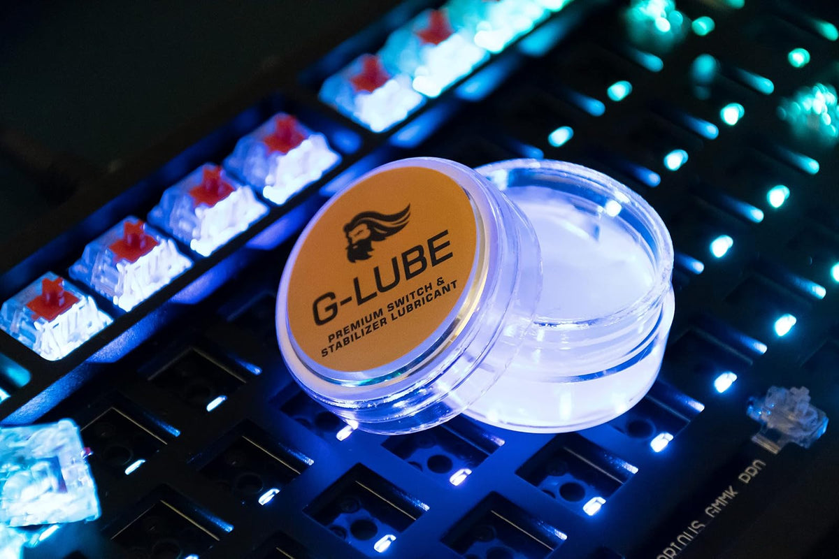 Glorious PC Gaming Race Lubricante para interruptores G-Lube para teclados mecánicos y estabilizadores - Lubricante plástico sobre metal | Compatible con interruptores mecánicos tipo Cherry, Gateron