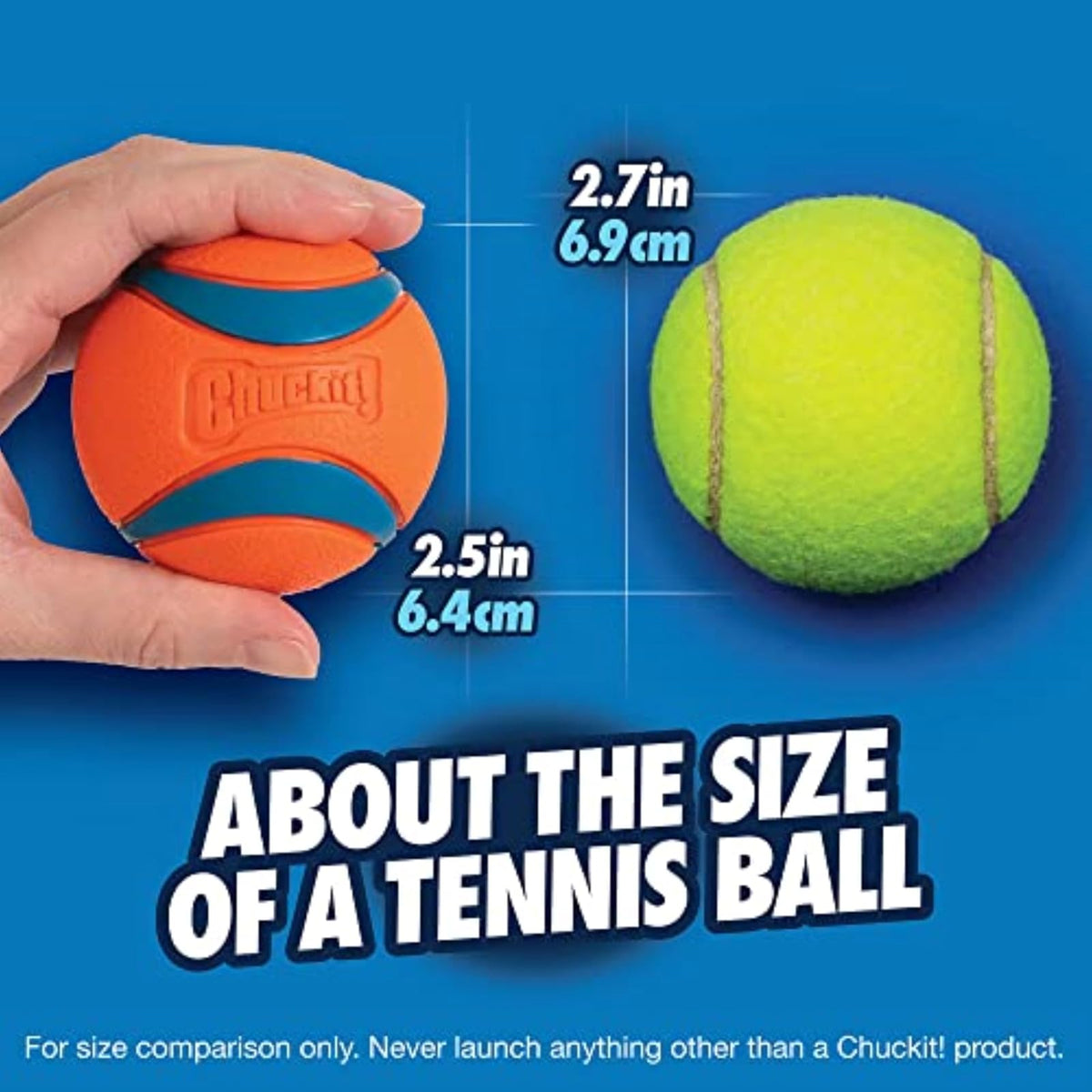Chuckit! Cubo con Ultra Ball MD 8 Unidades