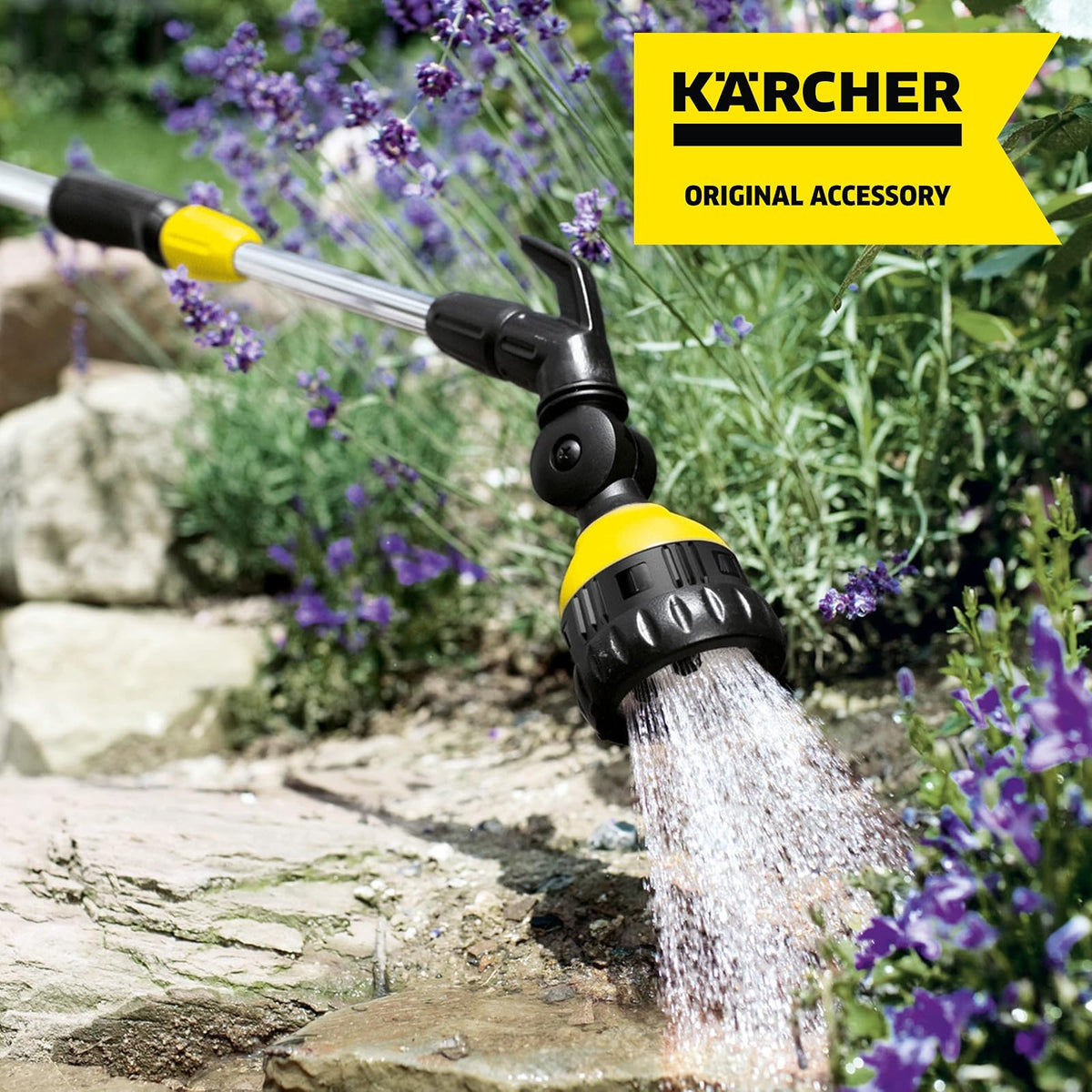 Karcher 2.645-137.0 30.7 x 5.9 x 2.6 pulgadas, lanza de pulverización prémium, negro/amarillo