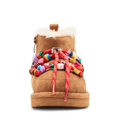 Steve Madden Girls Shoes Glazer Botas cortas al tobillo para Niñas