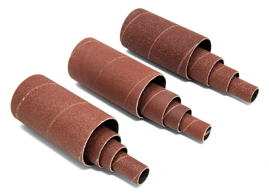 WEN 5932SPC - Manguitos de lija de repuesto, grano de papel de lija surtido, paquete de 12