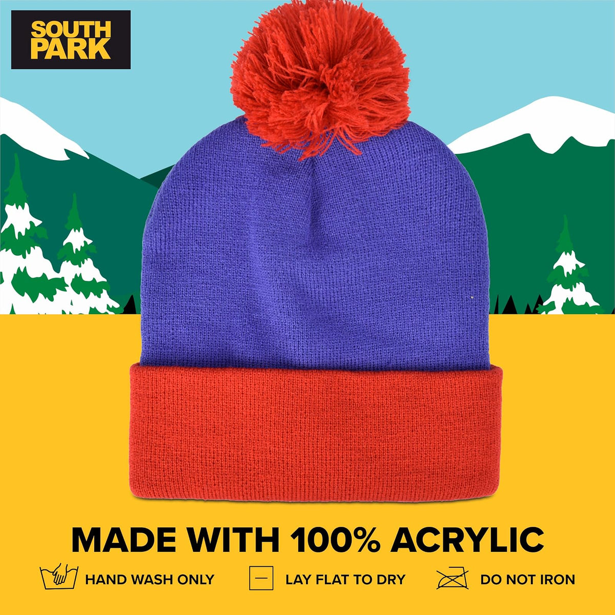 Concept One South Park Cosplay Character Headwear Boina para para Hombre