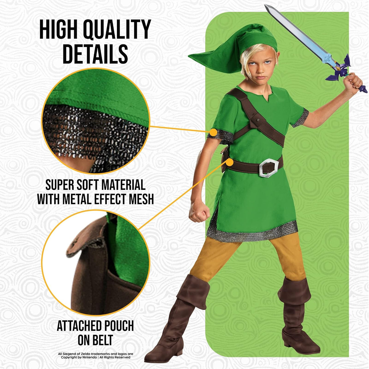 Link Classic Costume, X-Large (14-16)