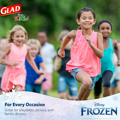 Glad for Kids Disney Frozen Platos de Papel 8.5" 40 Unidades