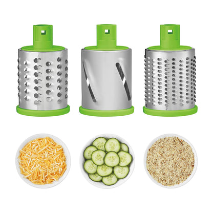 Cuisinart Fresh Slice Rallador de tambor, verde/blanco
