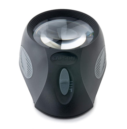 Carson LumiLoupe Ultra Lupa 5X de Sobremesa con Luz LED