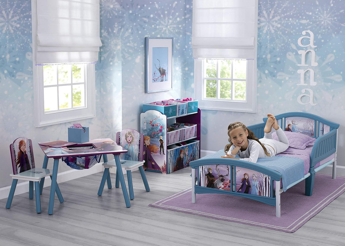 Delta Kids - Cama infantil de plástico para niños, Disney Frozen II