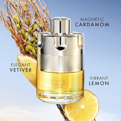 AZZARO, Wanted Eau de Toilette, Fragancia para Hombre, Sensual y Magnética, Aroma Cítrico, Amaderado y Fresco, 100 ML