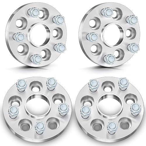 4 adaptadores espaciadores de Rueda de 5LUG de 20 mm de 5 x 100 a 5 x 112 con Pernos de 14 x 1.5 57.1CB compatibles con S4 1993-2008 para Tiguan 2009-2017 para 5000 1979-1988