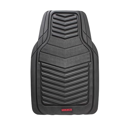 MIKEL´S Mikel's TA-4 Tapetes de Hule Color Negro Premium para Auto