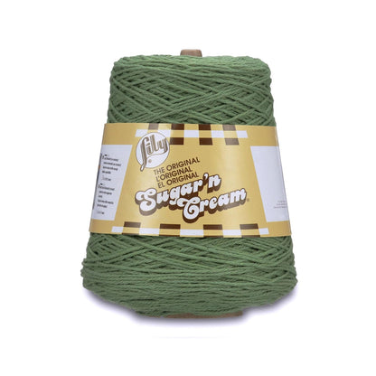 Lily Sugar'n Cream Hilo de Algodón 100%, 396 g - Verde salvia