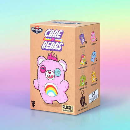 Fuggler Llavero Oso Cariñoso de 12.7 cm de Peluche Coleccionable (Paquete de 6) de ZURU con diseño Divertido y Monstruo Feo con Llavero de Enganche, Perfecto para Bolsos, Mochilas y fanáticos