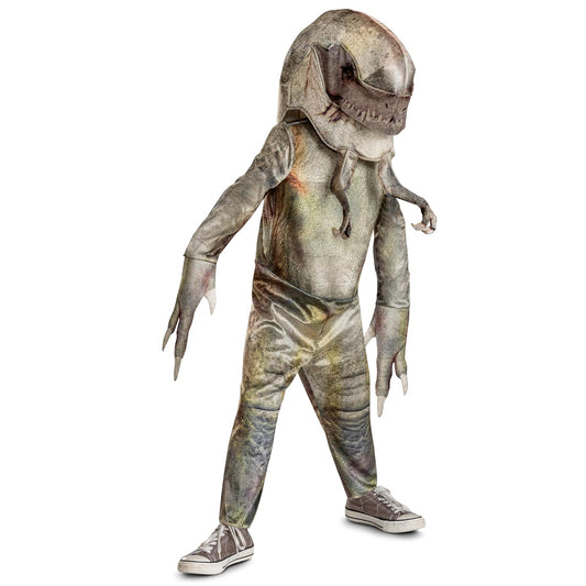 Jurassic Era Distorus Rex Disfraz para niños, disfraz oficial de película de dinosaurio renacimiento, tamaño infantil (4-6)