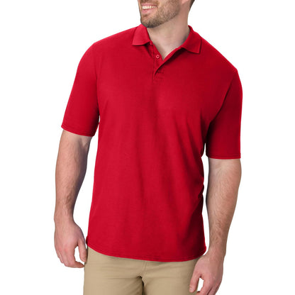 Hanes Manga Corta X-Temp con Polo FreshIQ Camisa para para Hombre