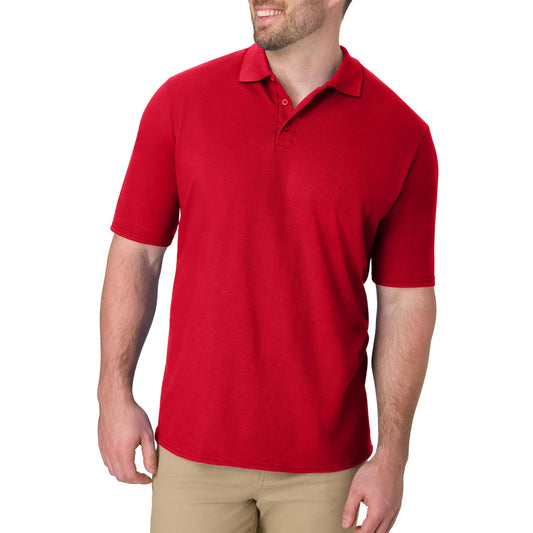 Hanes Manga Corta X-Temp con Polo FreshIQ Camisa para para Hombre
