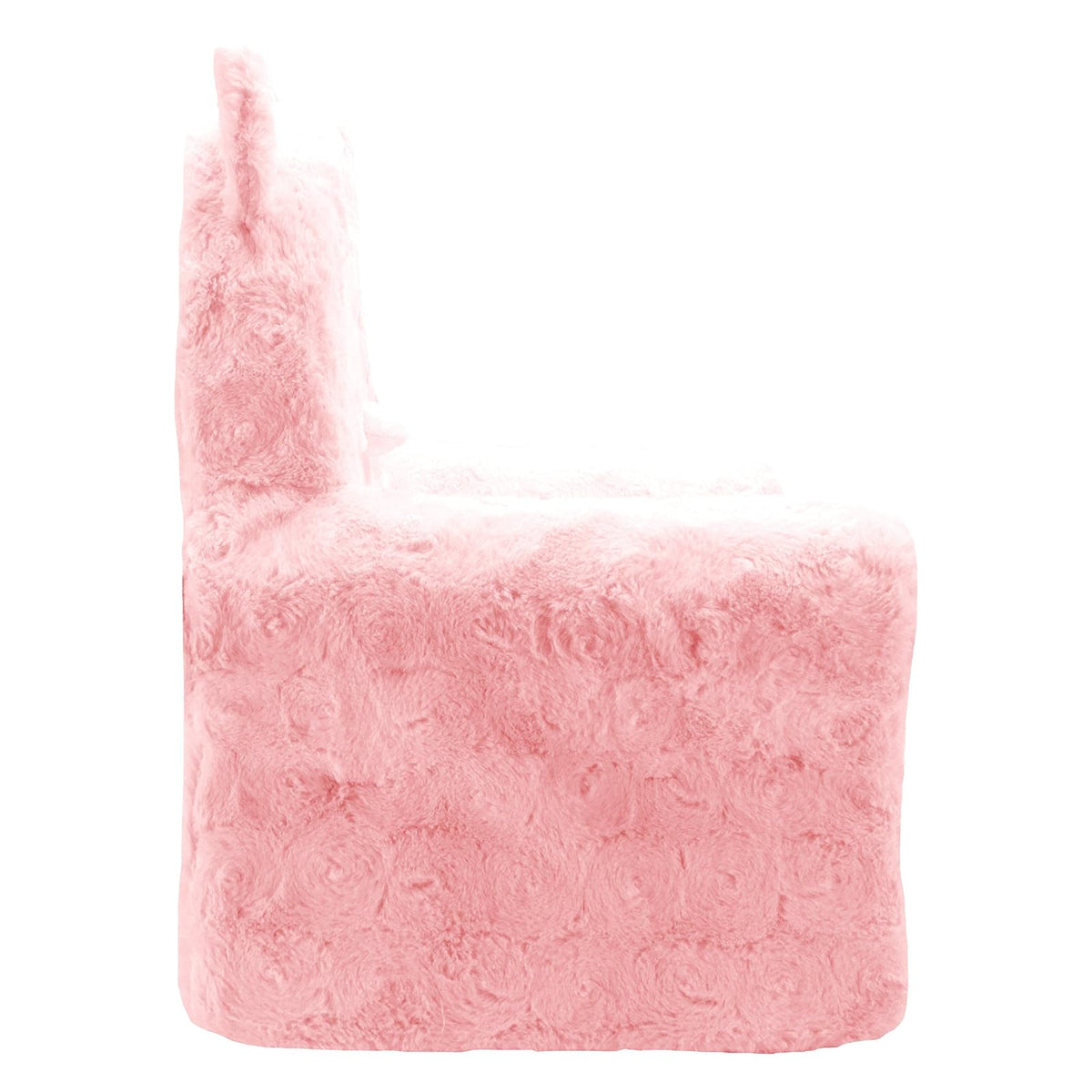 Sweet Seats Rosa Búho De Peluche silla, color rosa/blanco, 35,6 x 48,3 x 50,8 cm