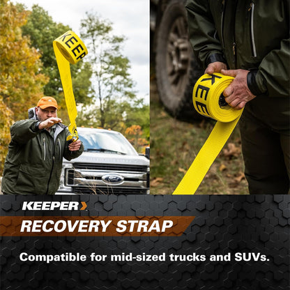 Keeper 02942 30' x 4" Recovery Strap