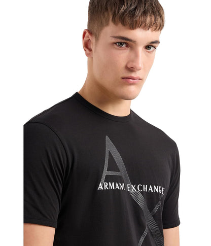AX Armani Exchange Playera con Logotipo en Contraste en Relieve Camiseta para Hombre
