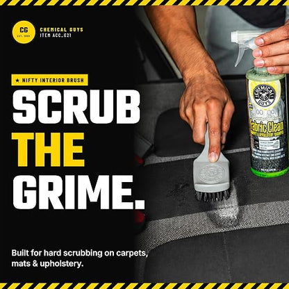 Chemical Guys "The Nifty Brush Cepillo para Detalles Interiores, Lote de 1