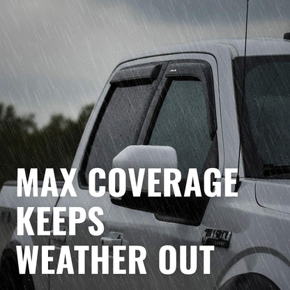 Auto Ventshade [AVS] Montaje exterior Ventvisor / Protectores de lluvia | Compatible con 1983 - 1994 S10 Blazer/S15 Jimmy, 1982 - 1990 S10/S15 Pickup, 1991 - 1993 Sonoma, 1985 - 2005 Astro/GMC Saf ari- ari- fum, 2PC | 92006