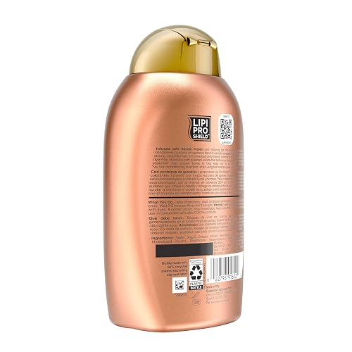 OGX, Acondicionador Suavizante de Keratina Brasileña, 385 ml