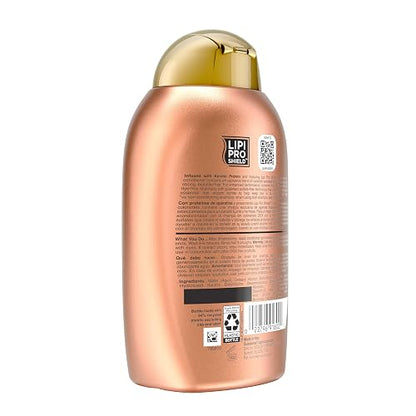 OGX, Acondicionador Suavizante de Keratina Brasileña, 385 ml