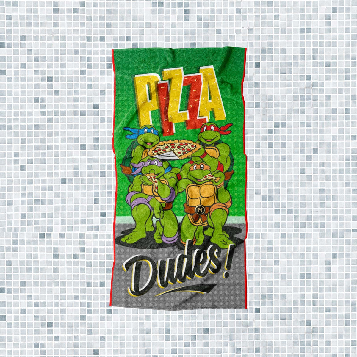 Providencia Toalla Premium Absorbente Tortugas Ninja Pizza