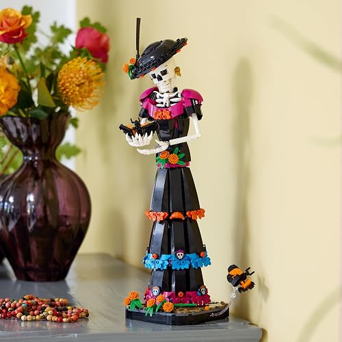 LEGO Ideas La Catrina – Set de Construcción de Figura de Calavera – Decoración para el Día de Muertos y para Todo el Año – Idea de Regalo Inspirada en la Cultura Mexicana – 21372