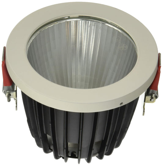 Estevez 19198-0 Empotrados Fijos Pro-Led Downlight Led Redondo 5-Pg 10W, (Driver Integrado) Confort Visual, Color Blanco