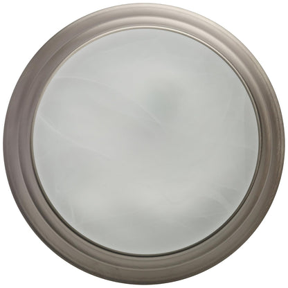 Estevez 19431 Esla Plafón Redondo 30cm 1X60W, 1Xe26, Iluminación Decorativa, Pewter