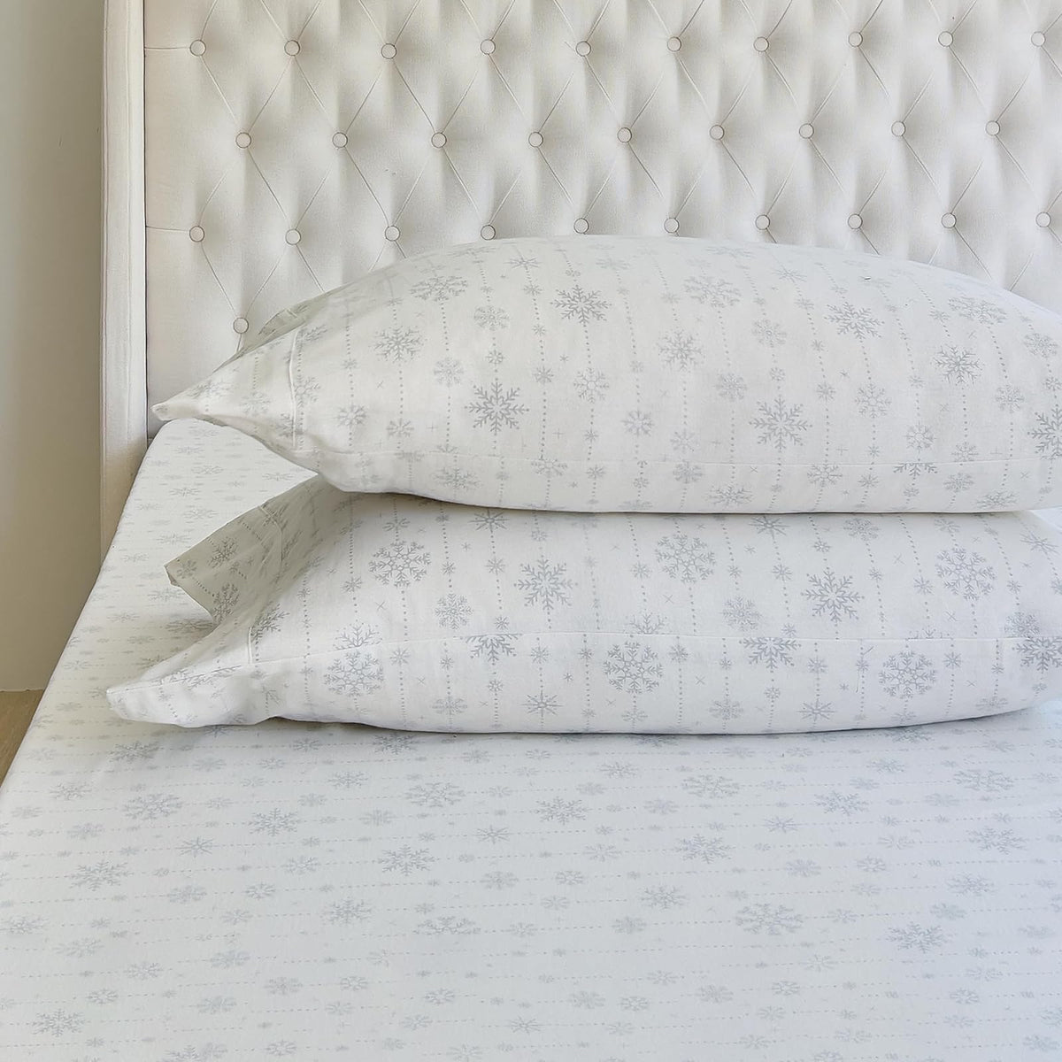 Elegant Comfort - Juego de sábanas de franela de algodón turco, ultra suave, 4 piezas, 100% algodón, sábanas de franela de Navidad, cálidas y acogedoras de calidad premium, sábana bajera ajustable con