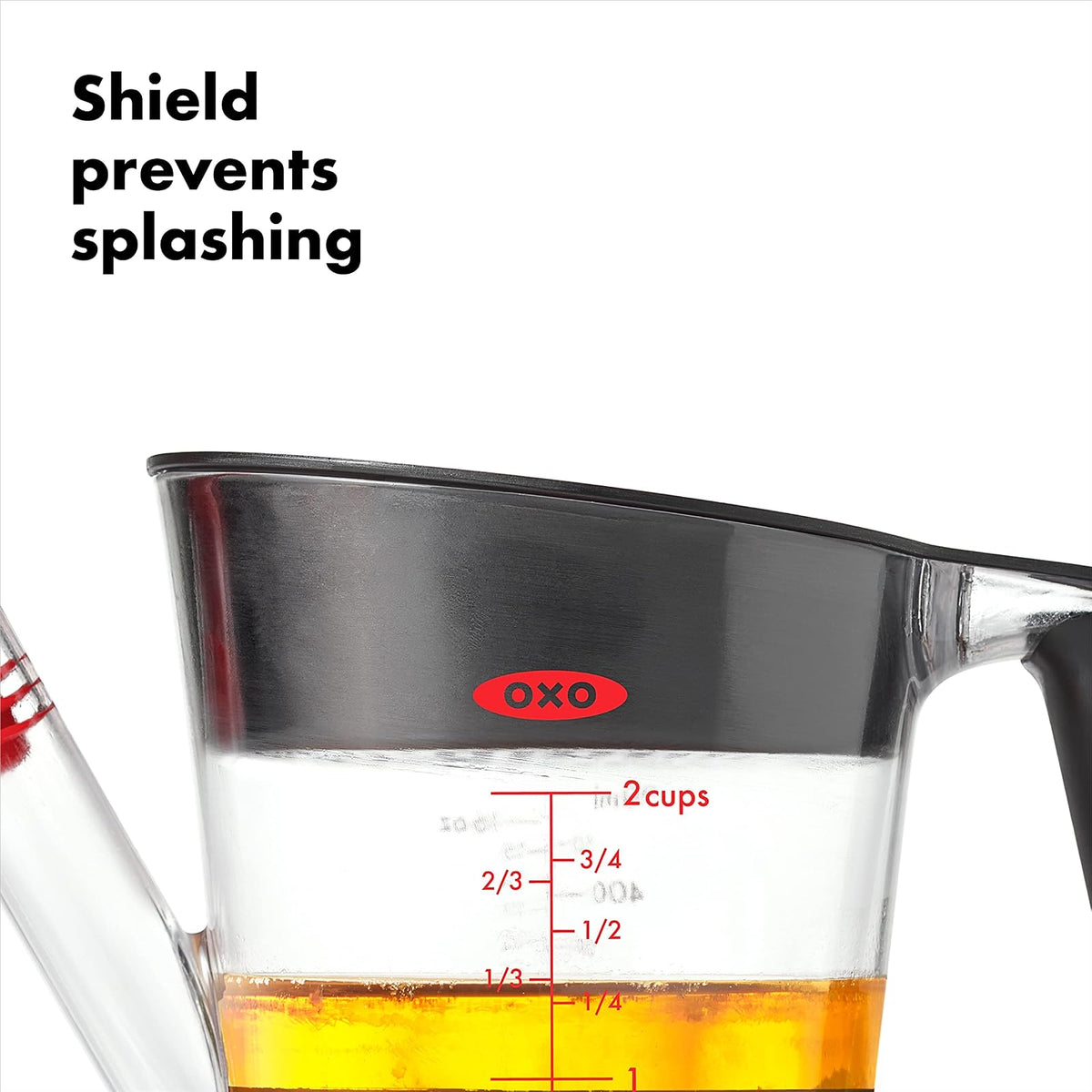 OXO Good Grips Separador de grasa de 2 tazas, plástico, talla única