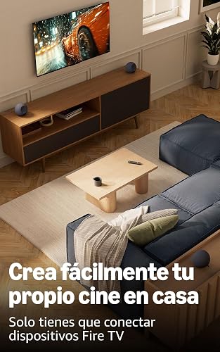 Echo Studio (modelo más reciente), Audio espacial inmersivo y Dolby Atmos, blanco glacial