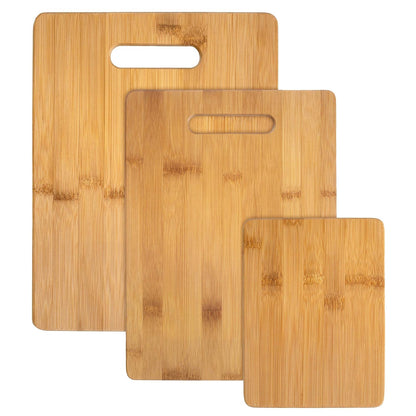 Totally Bamboo set de 3 tablas para cortar de bamboo