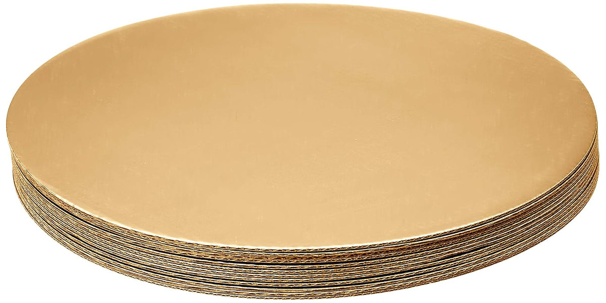 Fox Run 48737 Cake Boards, 10", Gold, Medium