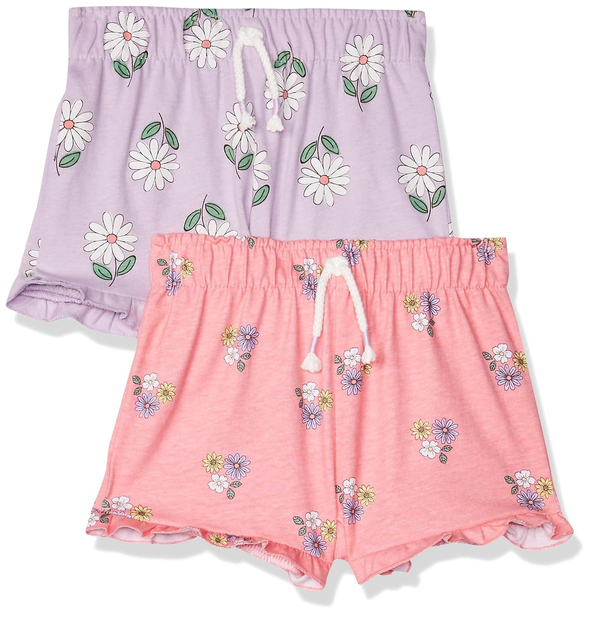 Gerber Basicos Estampado Pantalones Cortos para Niñas