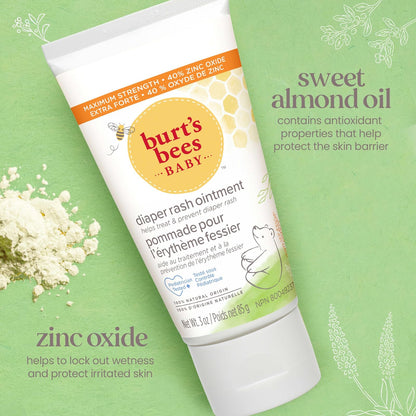 Burt's Bees, Nueva fórmula 2 Pack, Blanco, 3 Ounce (Pack of 2)