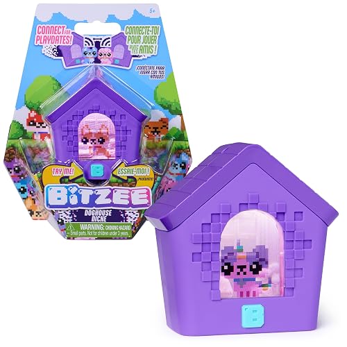 Bitzee, Doghouse, Juguete Interactivo con 15 Cachorros Disponibles, Sala de Juegos 3D, reacciona al tocarlo, Mascotas Digitales para niños y niñas a Partir de 5 años