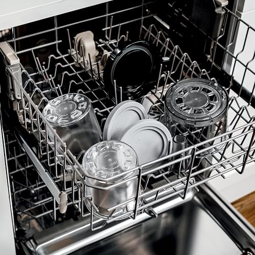 Ninja CREAMi Máquina para Helados 7 Programas 2 Recipientes NC301LAA | Transforma Ingredientes Congelados en Helado Cremoso | 7 Programas en 1 Botón | 2 Recipientes con Tapa