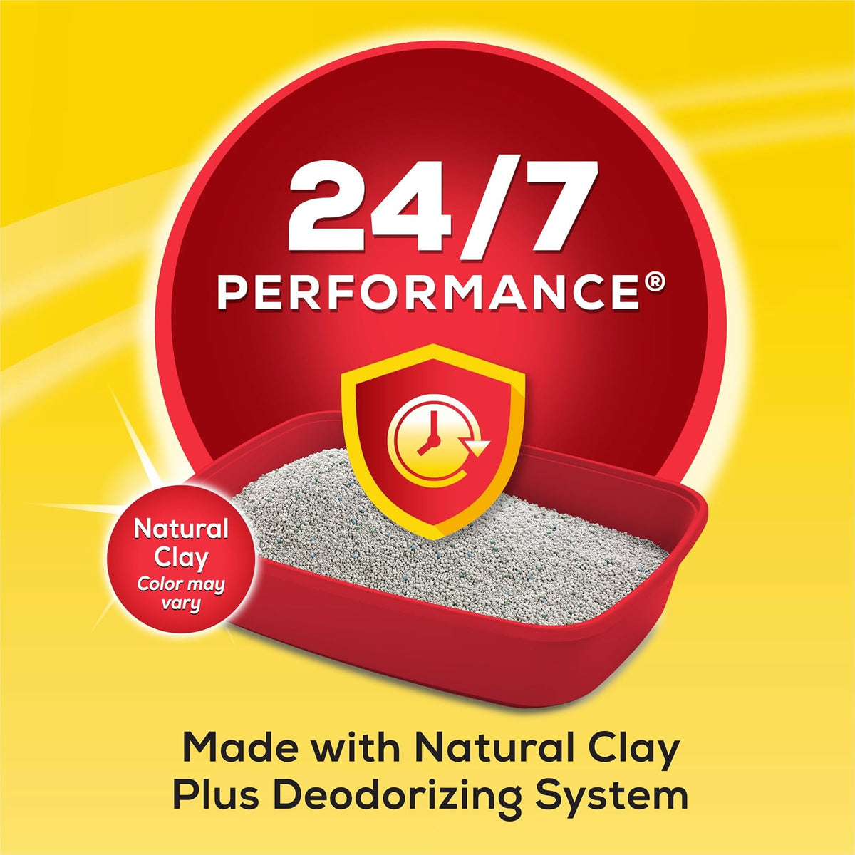 Purina Tidy Cats Clumping Cat Litter Odor Control, 24/7 Performance Multi Cat Litter - 16 LB. Bag
