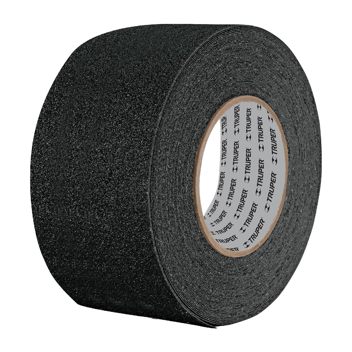 Truper CIA-25N, Cinta antiderrapante con abrasivo, rollo, 50 mm, negra