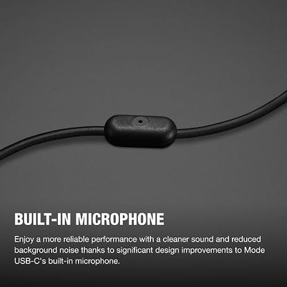 Marshall Mode USB-C Audífonos Alámbricos - Negro/Latón