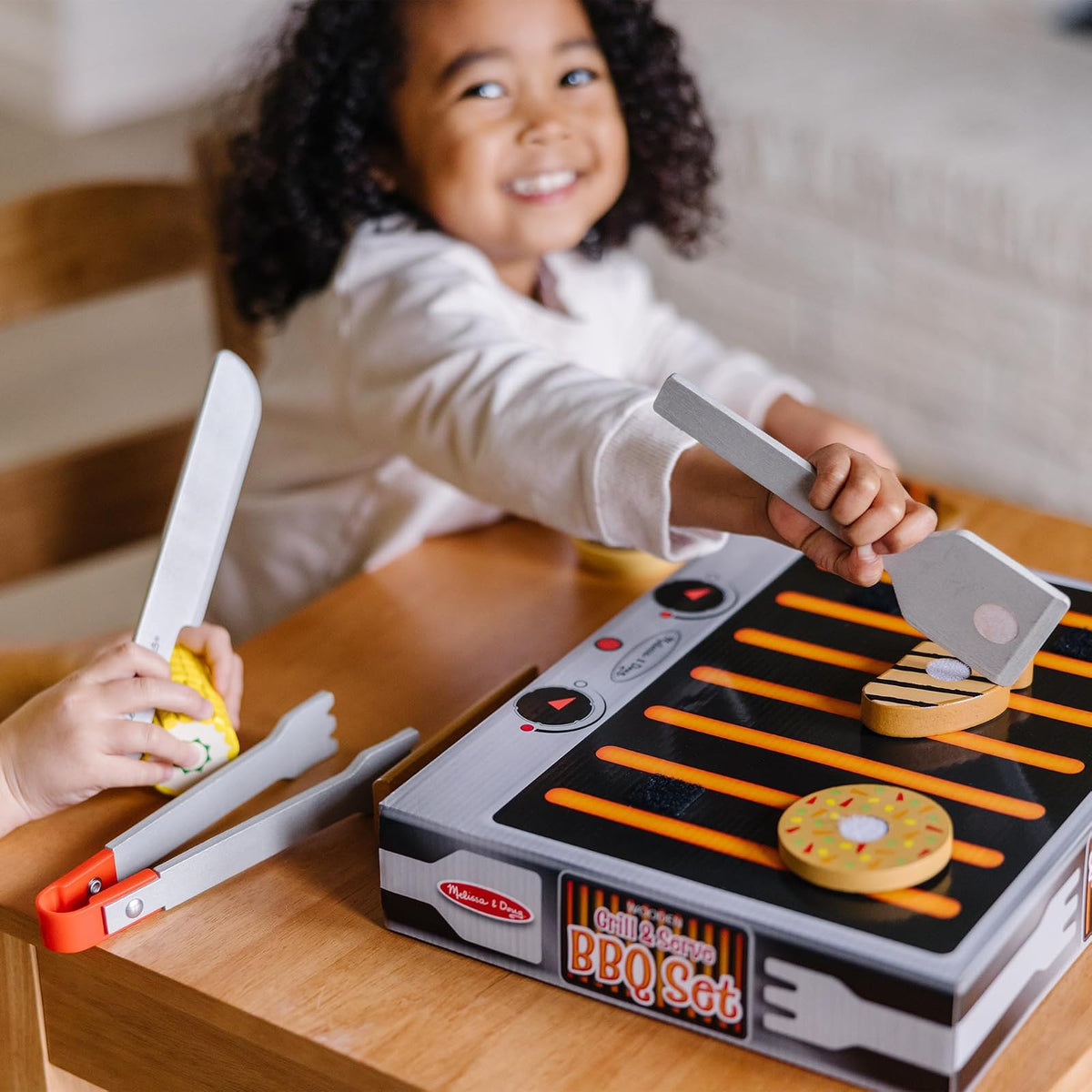 Melissa & Doug Grill & Serve BBQ Set