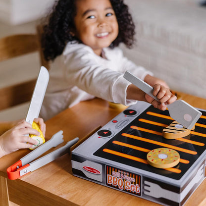 Melissa & Doug Grill & Serve BBQ Set