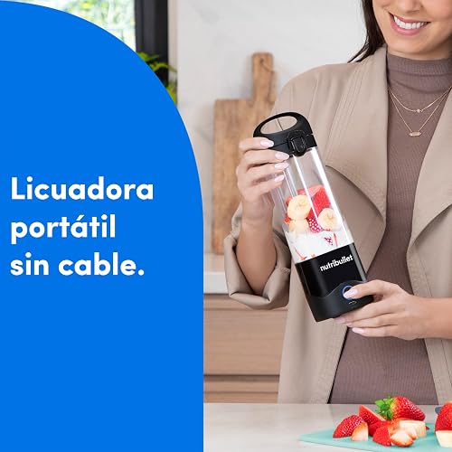 nutribullet Licuadora Portátil Negra 4 piezas