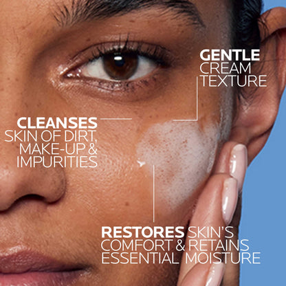 La Roche-Posay Toleriane Hydrating Gentle Face Wash Cleanser for Normal to Dry Sensitive Skin, 13.5 fl. oz., 0.9625 pounds, 400 mililitro, 1